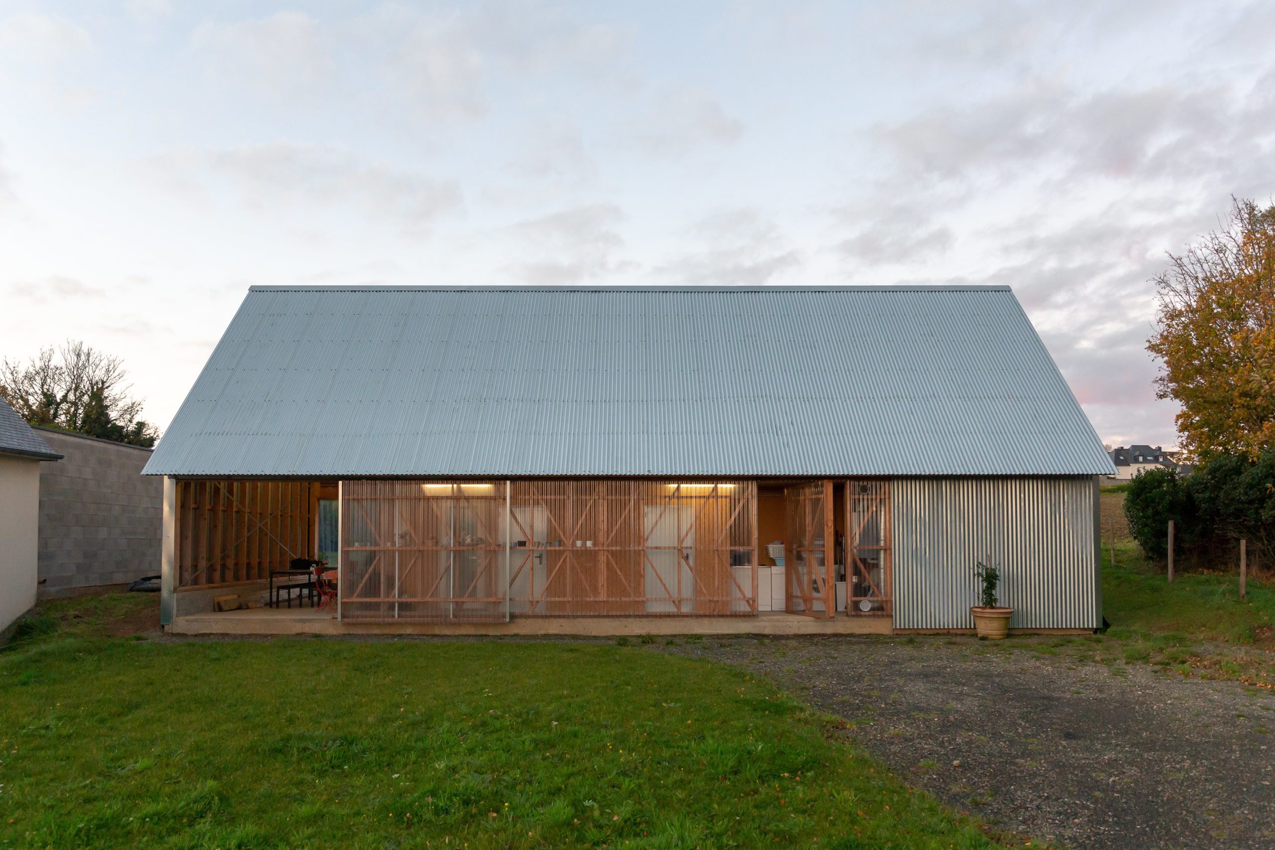 Maison A - GAUFFENY FONTAINE Architecture Bois en Bretagne