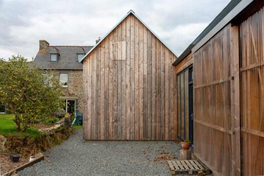 Maison en bois en Bretagne